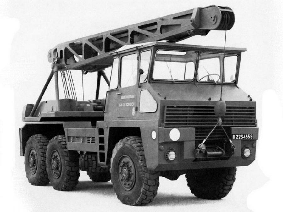  Berliet Griffet G8 6x6 Military Mobile Crane 1956 года  (фото 1 из 2)